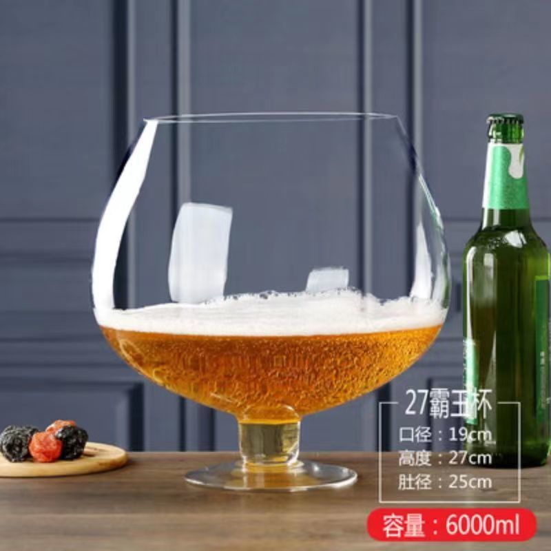 Anh Hùng Dung tích cốc bể cá thêm Cola xô container bia khổng lồ lớn Ly Rượu Vang Đỏ rượu vang & ly 
