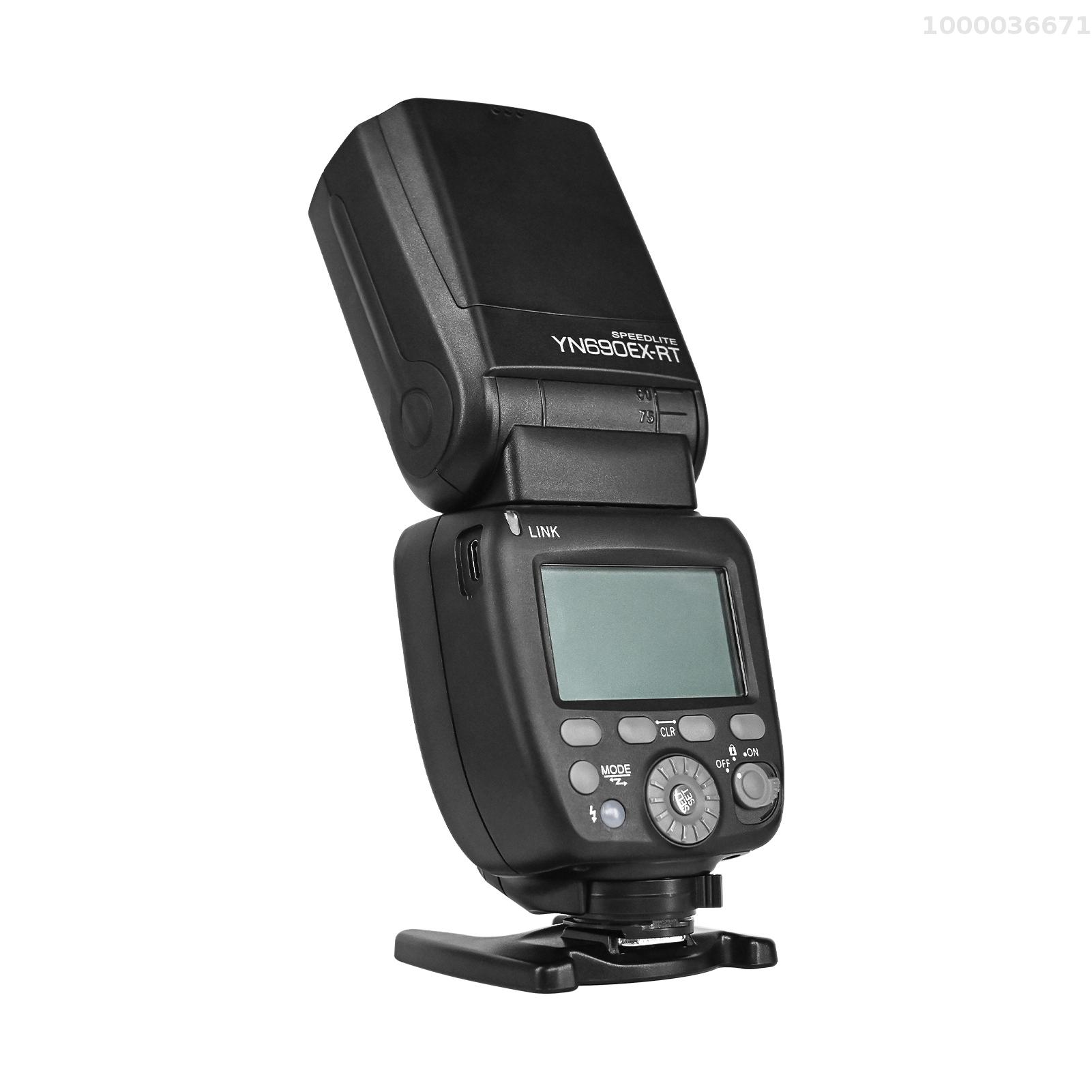 YONGNUO YN690EX-RT On-camera Flash Light Master Slave Speedlite GN60 TTL 1/8000s HSS 1s Recycle Time with 2.4G Trigger System Replacement for Canon DSLR Camera - ยี่ห้อ YongNuo ราคา 9,048 บาท*ส่งฟรี
