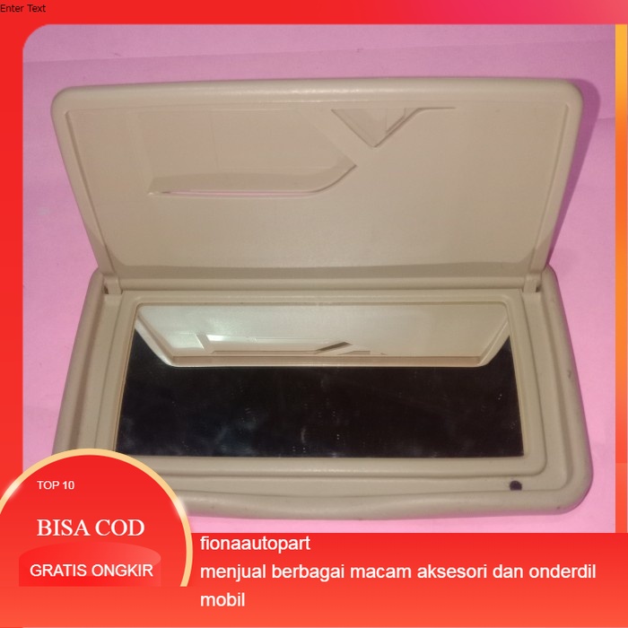 kaca sunpisor toyota korola tahun 2002 A 2008 Harga 150,000 rupiah*Gratis Ongkir