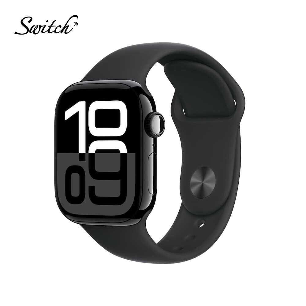 [New] Apple Watch Series 10 Aluminium Case with Sport Band (2024), GPS Only