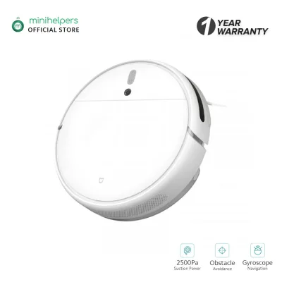 [Global Version] Xiaomi Mi Robot 1C Smart Robot Vacuum Cleaner with Smart Mopping 2500Pa VSLAM 2400mAH with APP Control (1 Year Warranty)