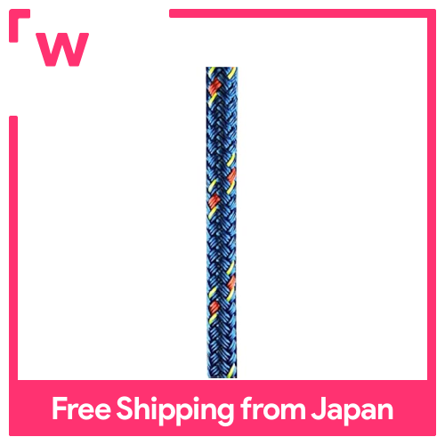 Yamaha Paracord 12mm phá vỡ sức mạnh 5399kgf Dyneema dây [cực cao trọng lượng phân tử polyethylene SK-60] UV đổi màu phòng chống Xanh nước biển 1m