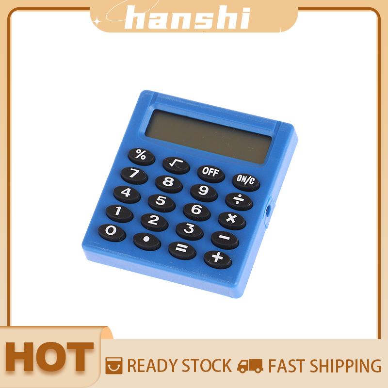hanshi [2023 new HOT FASHION] Cá nhân mini kẹo màu trường văn phòng điện tử máy tính sáng tạo Pocket Boutique văn phòng phẩm Máy tính vuông nhỏ - 3