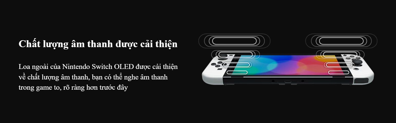Máy chơi game Nintendo Switch OLED White (Trắng ) 5
