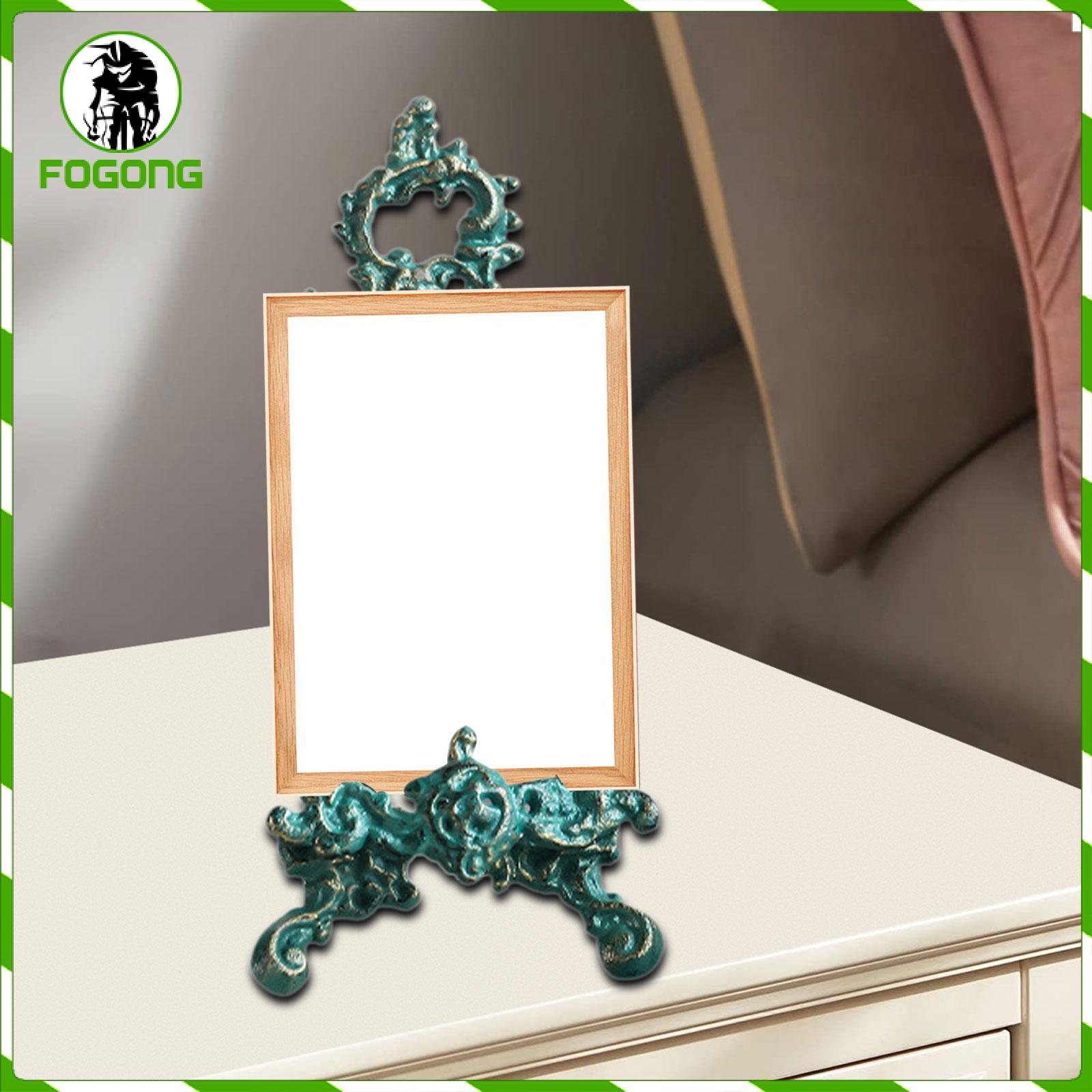 Fogong Giá kê đĩa Đứng Đa Chức Năng Giá vẽ Khung Chủ Đứng Cho Bàn Nghệ Thuật Phòng Khách Countertop Nhà Bếp Sinh Nhật