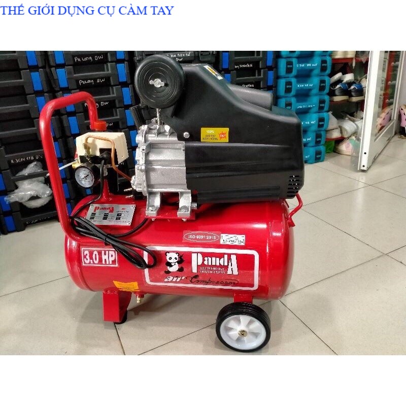 MÁY NÉN KHÍ CÓ DẦU 3HP 30L PANDA PD 4230 NEW 100% THẾ GIỚI DỤNG CỤ CẦM TAY GIÁ SĨ