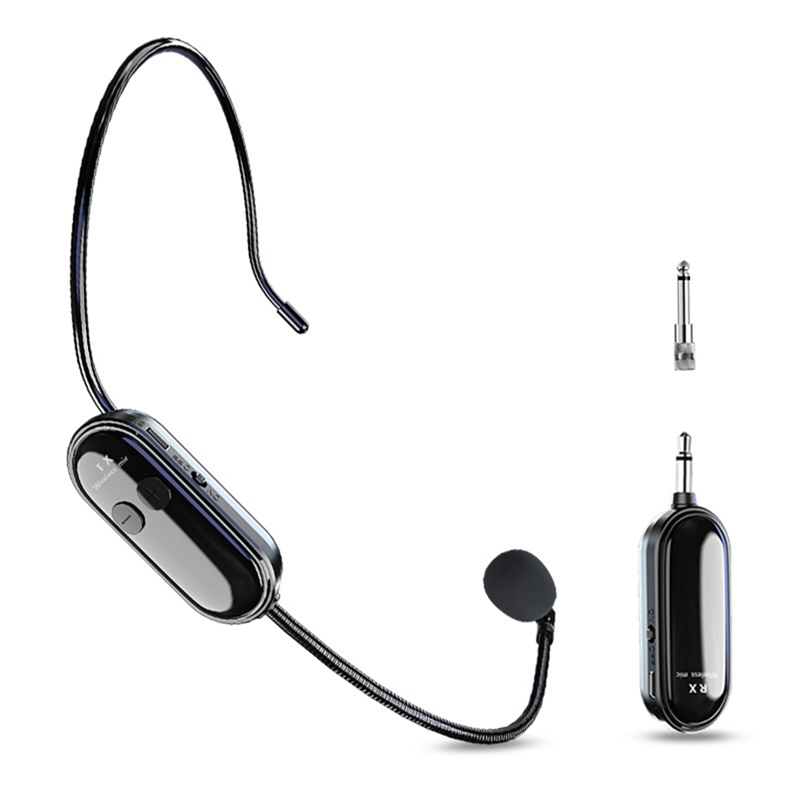 Wireless Microphone Handheld Mic Headset Teaching Long Range Fitness Instructors