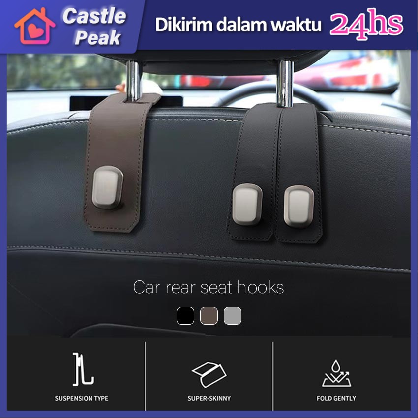 Mobil Kait Gantungan Tas / Dompet / Handphone Multifungsi Untuk Sandaran Kepala Jok Mobil Hook Car Hanger Gantungan Seat Organizer Multifungsi Mobil logo Toyota Honda Dll Giá 15,000 Đồng*Miễn phí vận chuyển