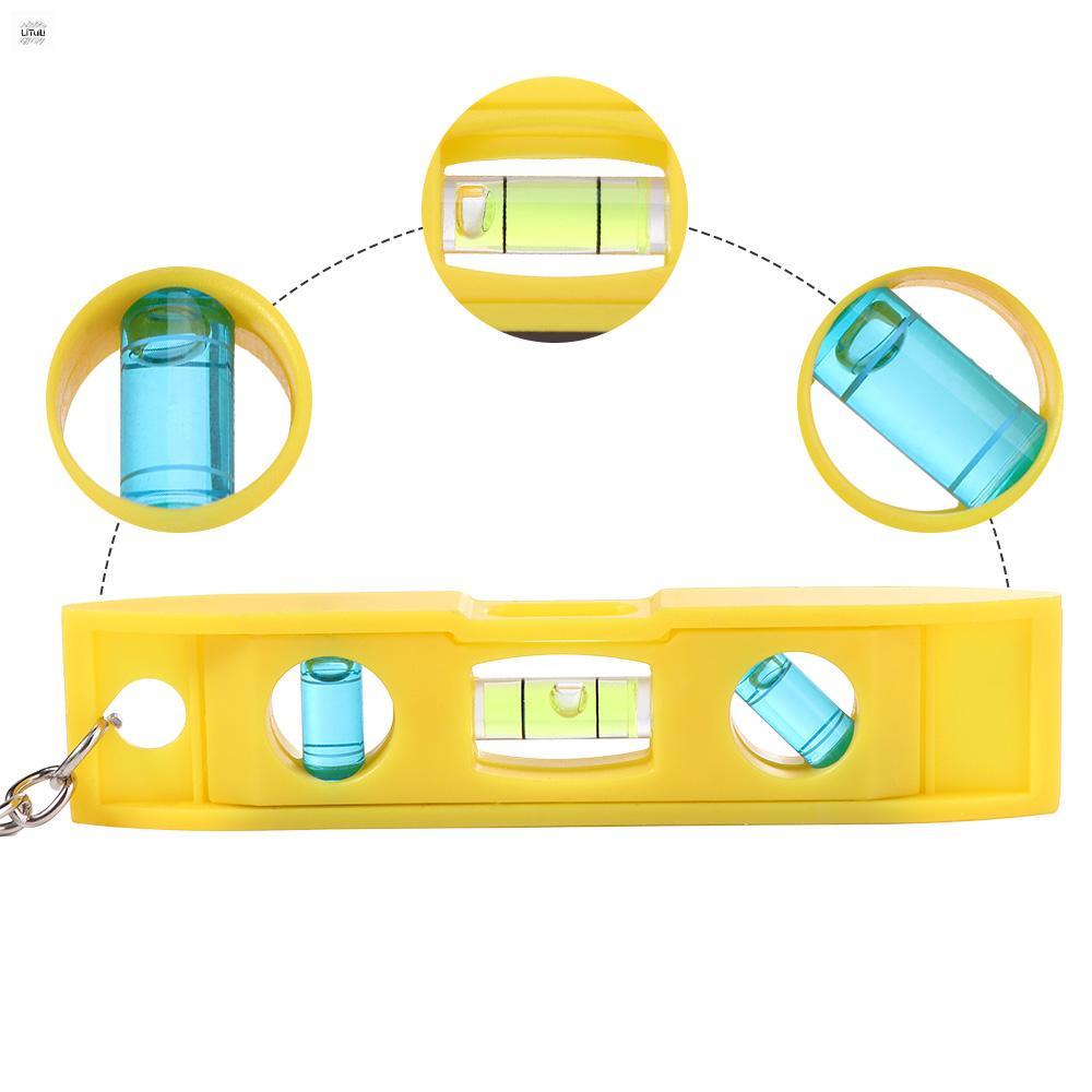 LITUILI Độ Chính Xác cao Cho Mộc Công Cụ Ngang Công Cụ Đo Lường Mini Mạnh mẽ Từ Gradient Cấp THƯỚC NGANG 3 Mức Độ bong bóng
