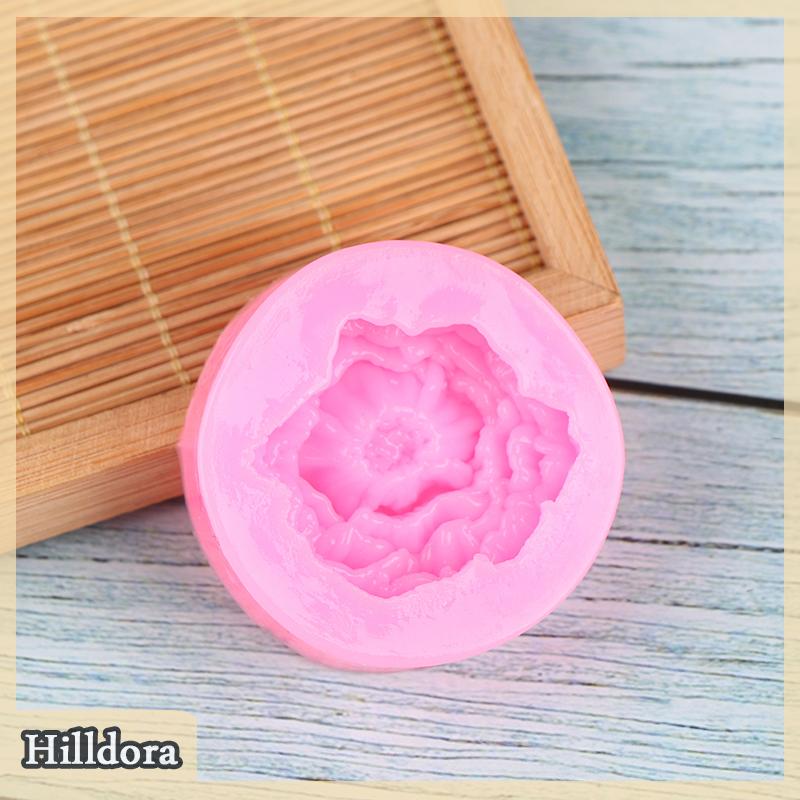 [Hilldora] 1 cái Khuôn silicon Kẹo mềm hình hoa Khuôn làm bánh Tự làm khuôn làm bánh phương Tây khuôn kẹo dụng cụ trang trí bánh tiệc cưới