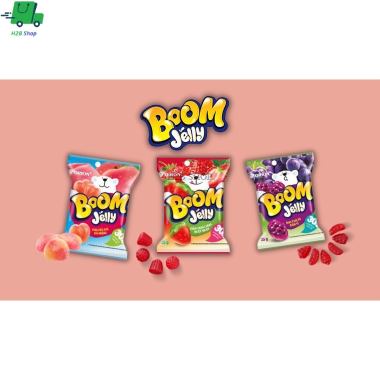 Kẹo dẻo Orion Boom Jelly Up gói 25g