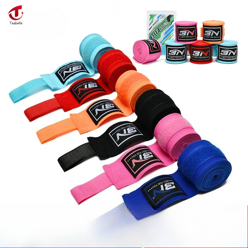 [低价清仓]1 đôi băng bó đấm bốc 1.5m/3M/5M băng bó đấm bốc thể thao SANDA Muay Thai tự dính Micro đàn hồi đồ bảo hộ khi chơi thể thao tay