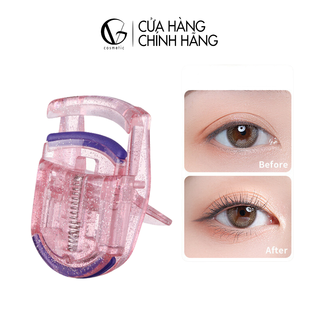 Dụng cụ uống cong lông mi GU VIET chất liệu bằng nhựa kích cỡ mini