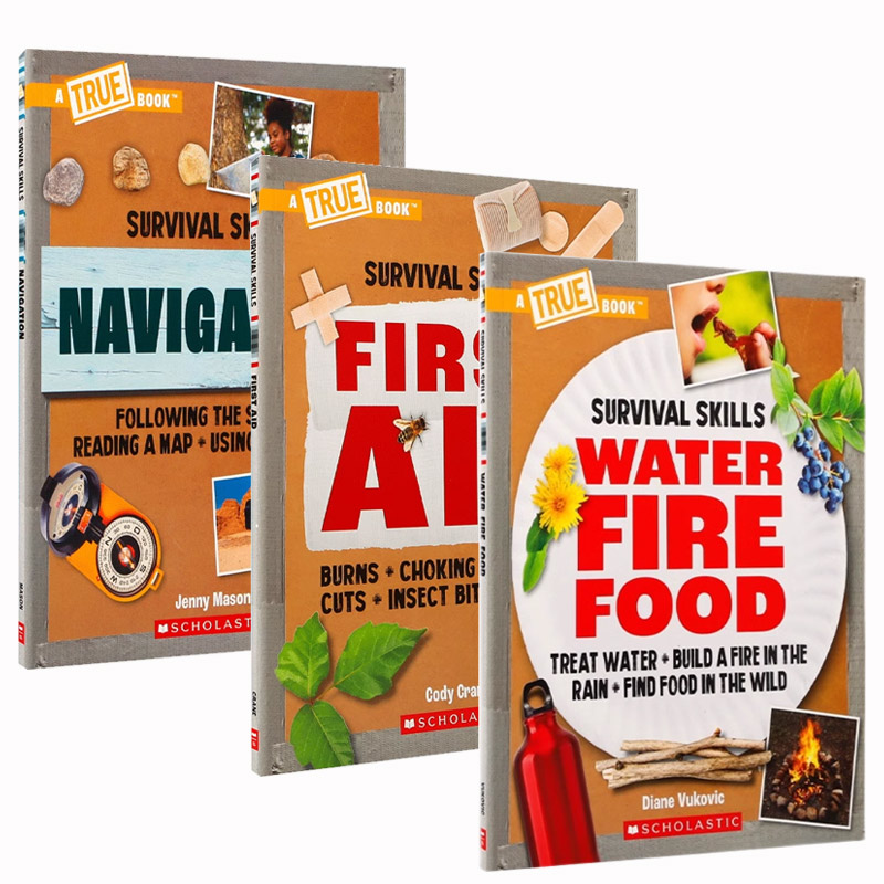 Milu A True Book Survival Skills Water Fire Food Children S Picture Book Original English Books ราคา 1,021 บาท*ส่งฟรี