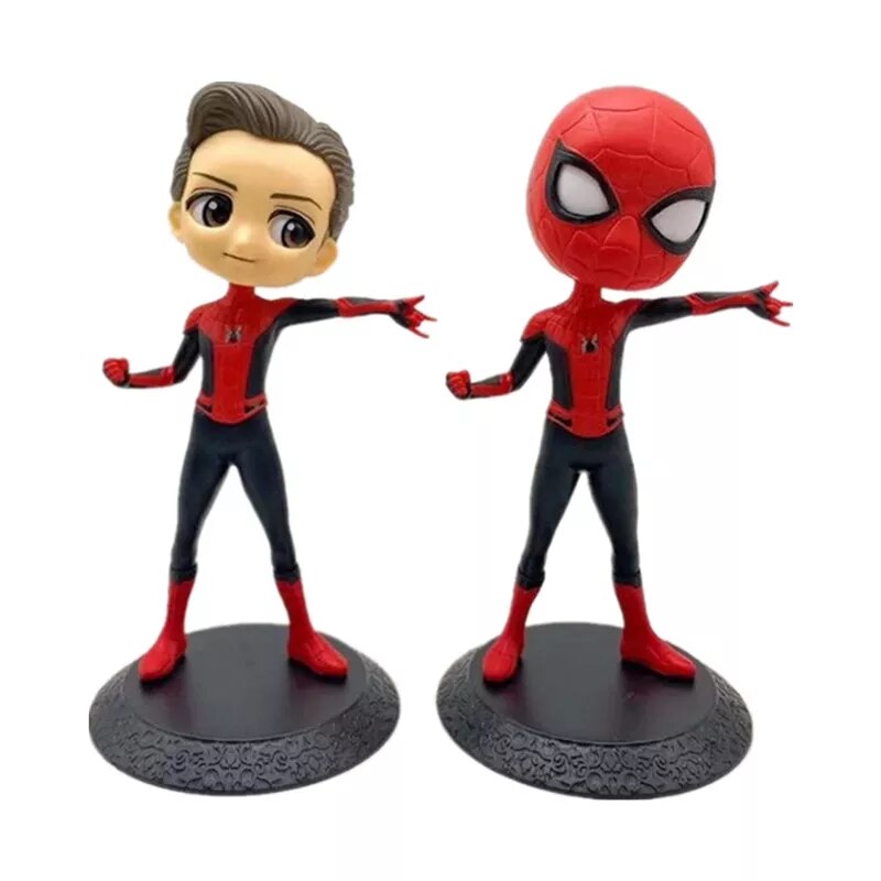 Siêu Anh Hùng Spider Người Đàn Ông nhân vật phim hành động Đôi Mắt Lớn Đội Trưởng Mỹ Thor Loki búp bê Anime Mô Hình Đồ Chơi Cho Trẻ Em Món Quà Sinh Nhật trò chơi video Nhân Vật