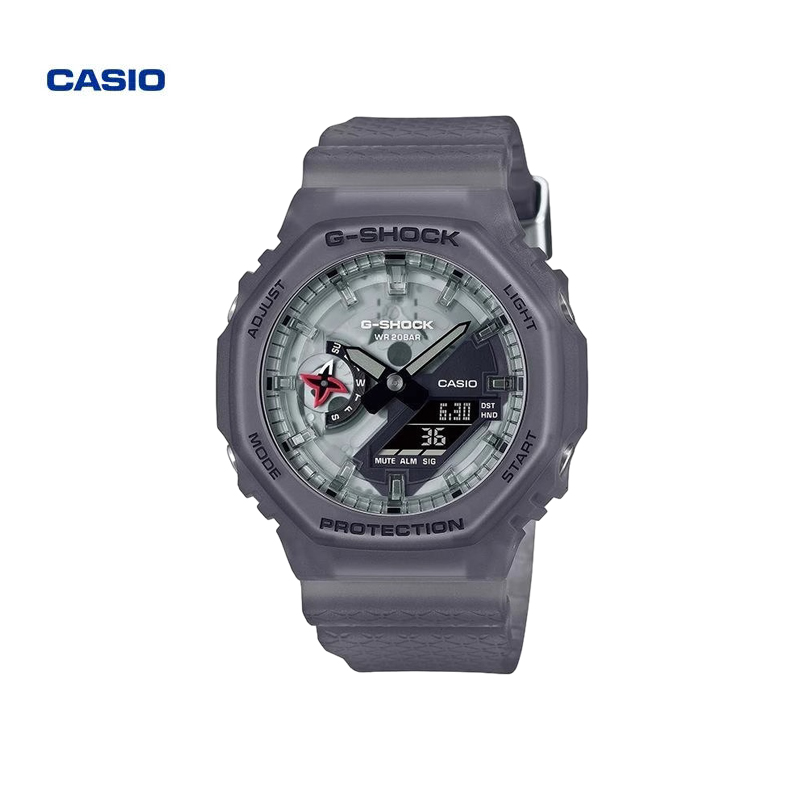 Casio Ninja Series G-SHOCK GA-2100NNJ-8AJR đen xám nam và đồng hồ thể thao nữ