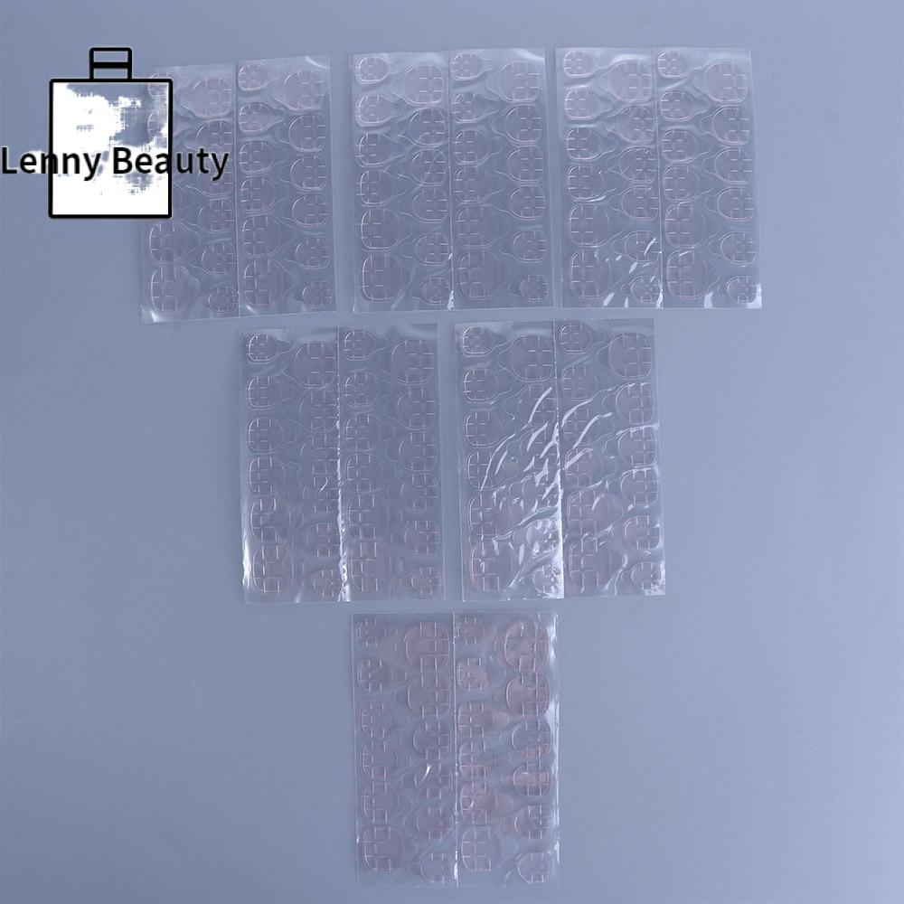 LENNY Rõ ràng Siêu mỏng Dụng cụ làm móng tay Mẹo làm móng tay tự làm Gel UV Di động Có thể tháo rời Keo dán móng tay giả Keo dán móng tay Keo dán móng tay Keo dán móng tay