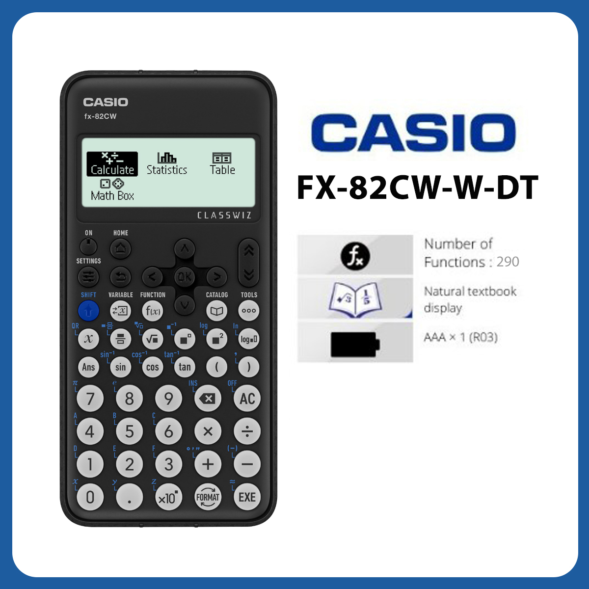Casio FX-991MS-2 Scientific Calculator Non-programmable Calculator