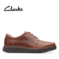 Clarks Mens Un Abode Ease Dark Tan Lea