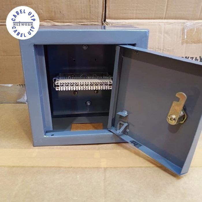 PROMO BOX MDF TELPON KAPASITAS 10 PAIR LENGKAP BMF+LSA KRONE ( FULLSET ) - retrosale Harga  195,000 Ringgit*Penghantaran Percuma
