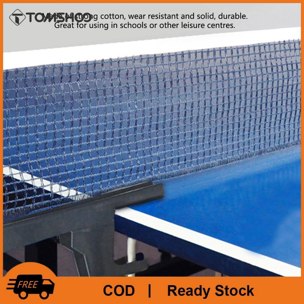 TOMSHOO funien bóng bàn, bền lưới tennis cho đào tạo trong các trường học làm bằng cotton mạnh mẽ 70.9in bóng bàn Phụ kiện cho các trung tâm giải trí-Đen