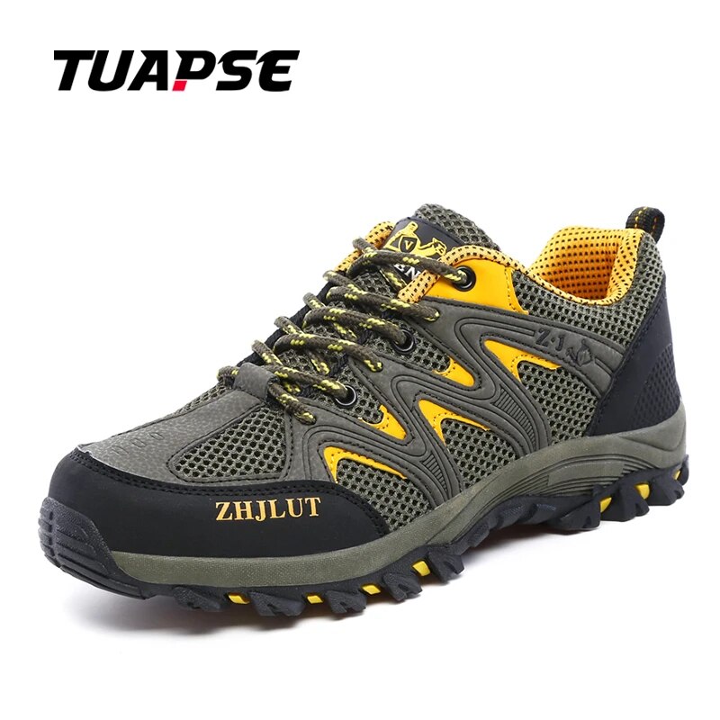 TUAPSE 2024 New Breathable Hiking Men Shoes Outdoor Anti