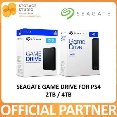 SEAGATE Game Drive for PS4 External Drive, 2TB / 4TB. Gaming. SEAGATE Singapore Warranty 3 Years **SEAGATE OFFICIAL PARTNER**