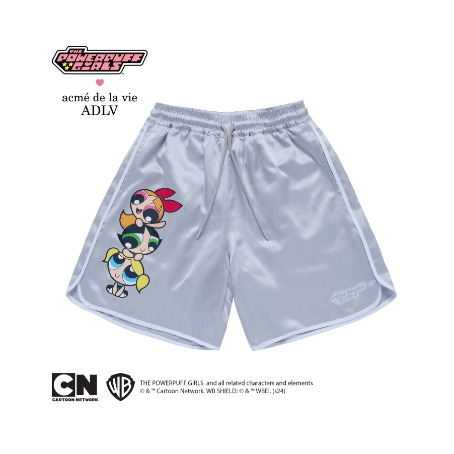 ADLV THE POWERPUFF GIRLS X ACMEDELAVIE ARTWORK BOXING SHORT PANTS SIILVER ราคา 3,200 บาท*ส่งฟรี