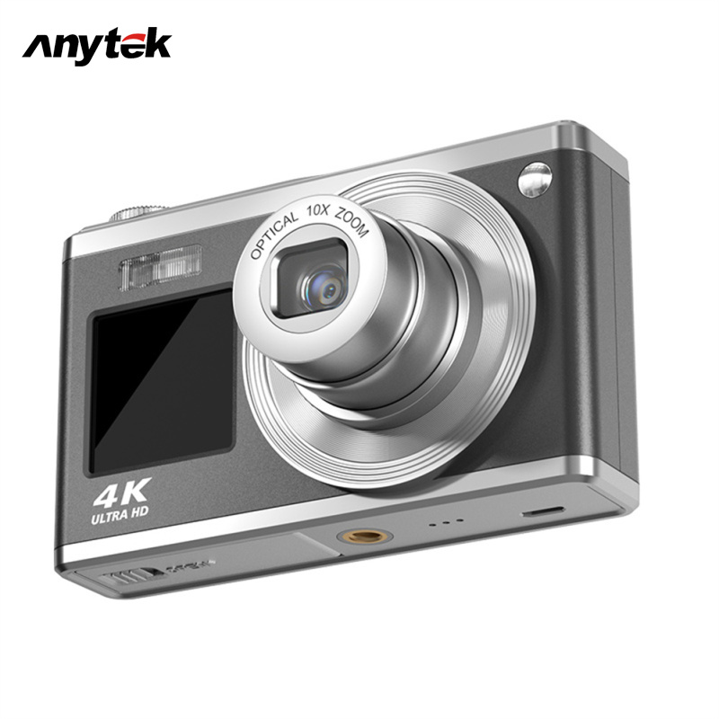 4K Digital Camera 16X Optical Zoom Waterproof Camera K23 Telescopic Lens HD Dual Screen Selfie Beauty Home Camera ราคา 5,610 บาท*ส่งฟรี
