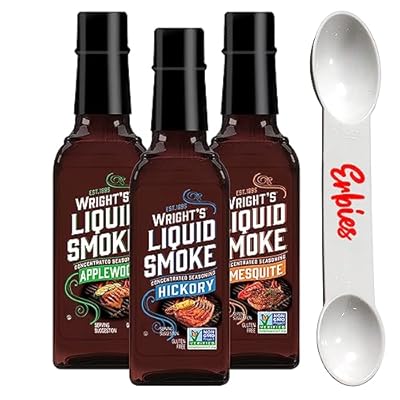🔥TINH CHẤT TẠO KHÓI WRIGHT’S LIQUID SMOKE 103ML (APPLEWOOD / MESQUITE / HICKORY) – GIA VỊ BBQ MỸ CHUẨN VỊ NGAY TẠI NHÀ🔥