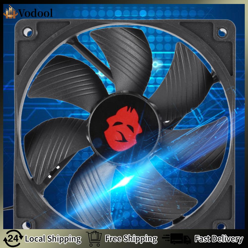 【Vodool】12 Cm. 4 Pin Chassis Fan Desktop Fan ราคา 120 บาท*ส่งฟรี