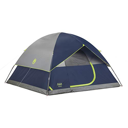 coleman instant 5 person tent