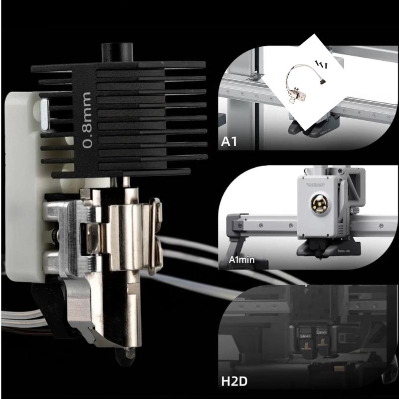 Printer Upgraded Heating Block Kit for Lab H2D Right End Offering Ceramic Zirconia Construction High Temperature Resistance Giá 574,000 Đồng*Miễn phí vận chuyển