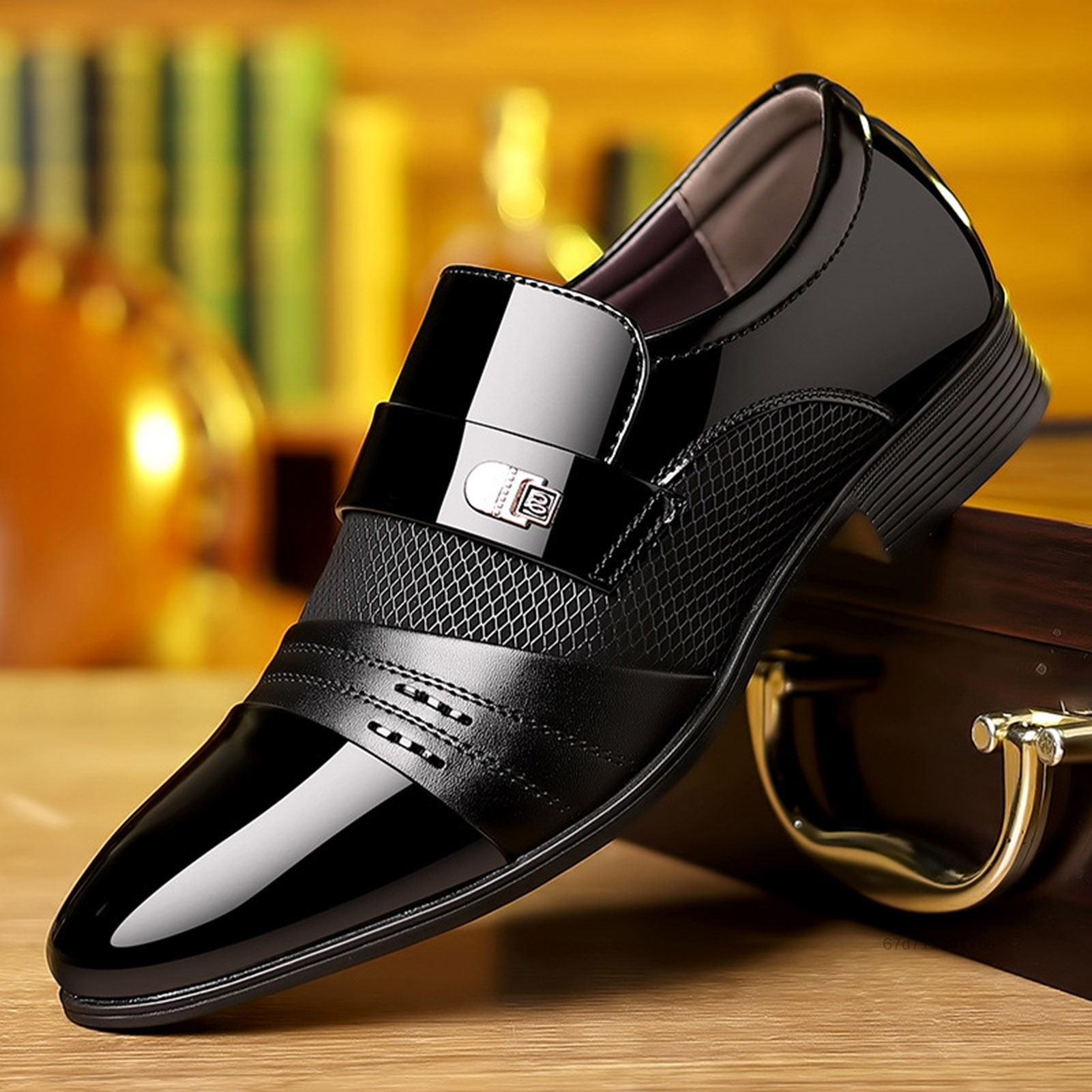 อดีตผู้ชายรองเท้าหนัง PU รองเท้าสำหรับชายหรูหรา PLUS ขนาด PARTY Office รองเท้าสบายๆรองเท้า Loafer Zapatos De Vestir hombre IIU-TH ราคา 293 บาท*ส่งฟรี