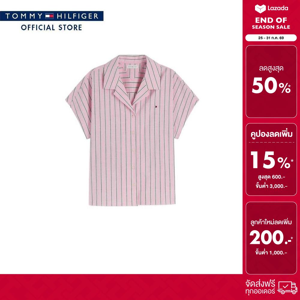 Tommy Hilfiger Women Shirt Model WW0WW51117 0ED - Pink Relaxed Fit ราคา 3,592 บาท*ส่งฟรี