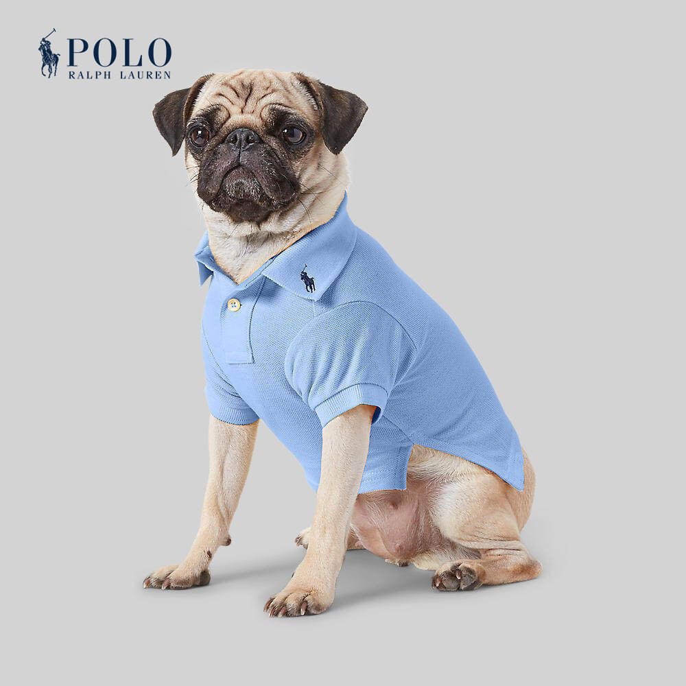 Polo Ralph Lauren Unisex Petwear-Cotton Mesh Dog Polo Shirt HMPOPAP56320015 400 Blue ราคา 2,500 บาท*ส่งฟรี