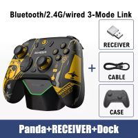 GameSir Nova 2 Lite Panda Edition Wireless Game Controller With GameSir Hall Effect Sensing Sticks for NS2 PC Android IOS