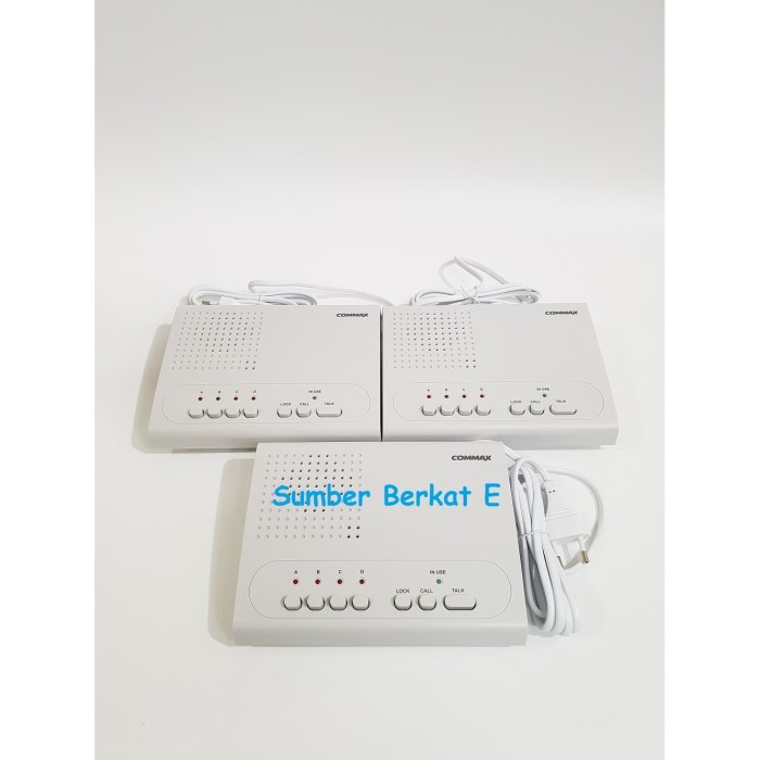 INTERCOM COMMAX WI-4C / INTERCOM COMMAX WI4C 1 SET (3PCS) Harga 2,007,000 rupiah*Gratis Ongkir