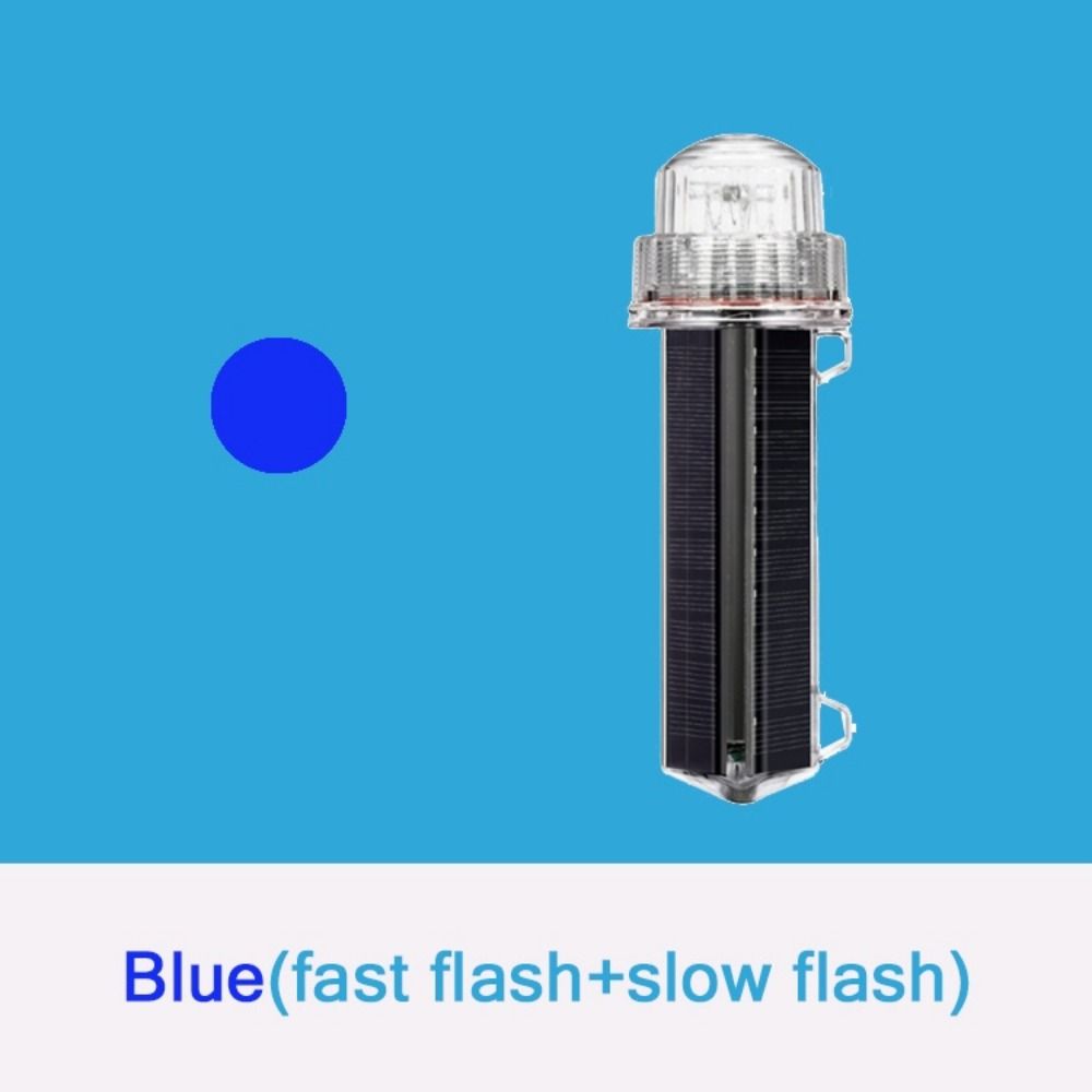 IFFINE IP7X Đèn cảnh báo Chạy bằng năng lượng trời Dấu lưới/vị trí Biển nhấp nháy Đèn tín hiệu Đèn định vị Hàng Hải