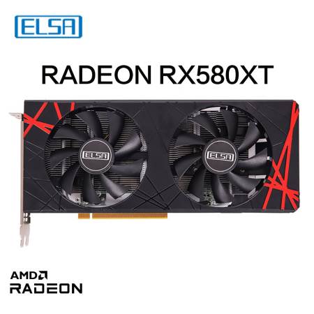 ELSA RX 580 8GB GPU for Gaming Computers