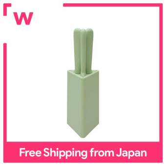 Yaxell Bộ dao Dao Đứng/Dao Santoku/Bánh mì Dao/petti dao màu xanh lá cây mini 30229