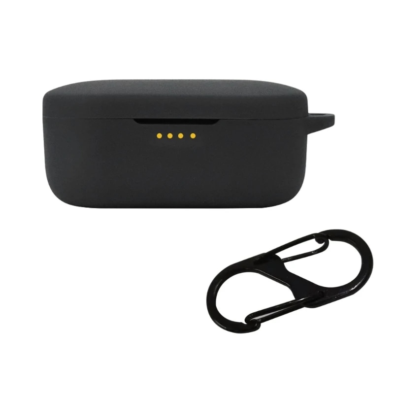 Silicone Protective Case For Denon Perl Pro Wireless Headphone Protector Case Cover Housing Anti-Dust Sleeve