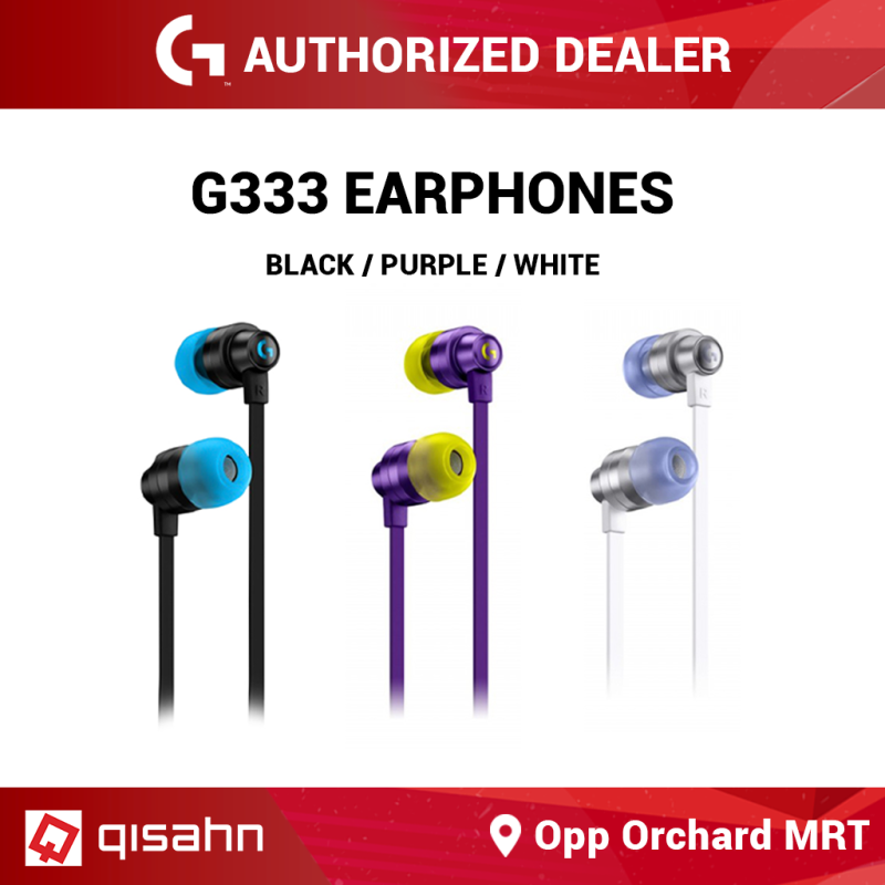 Logitech G333 Gaming Earphones with Mic and Dual Drivers Singapore