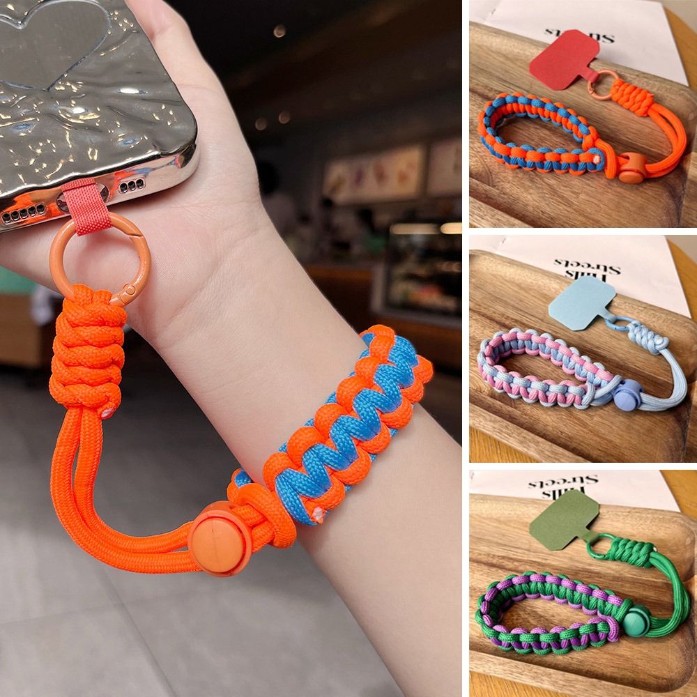 Irctbv xách tay dây điện thoại dây treo móc chìa khóa Gasket thời trang dây chuyền tháo rời dây đeo cổ
