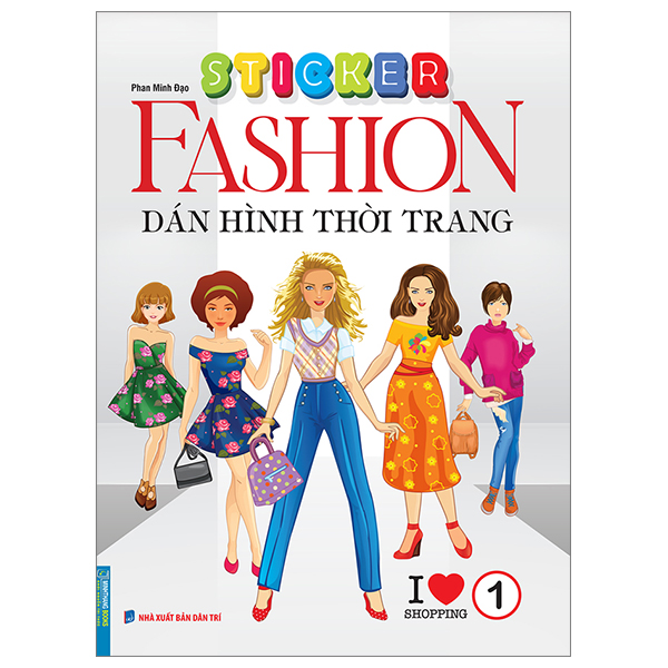 Fahasa - Sticker Fashion - Dán Hình Thời Trang - Tập 1