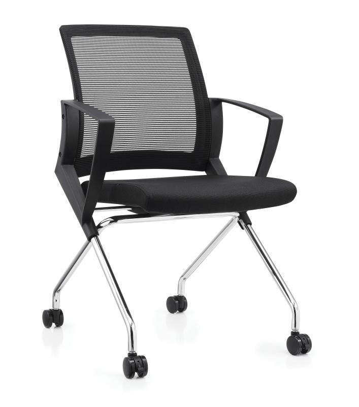 UMD PU Leather /Mesh Fabric Foldable Chair Conference Room Chair Training Chair Office Chair K510 Singapore