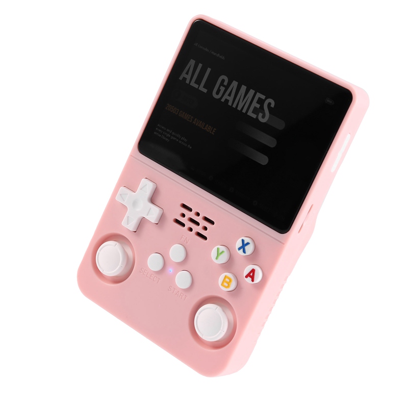 R36S Handheld Game Console 64GB Storage 3.5Inch IPS Screen Portable for Kids and Adults Gaming Device ราคา  1,206 บาท*ส่งฟรี