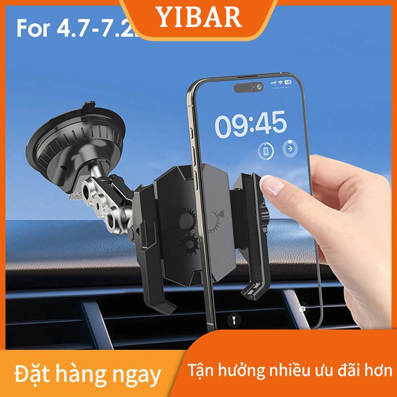 YIBAR Điện thoại di động núi 360 ° rotation xe điện thoại núi hút mạnh mẽ điện thoại di động chủ có thể điều chỉnh cho bảng điều khiển kính chắn gió Vent Giá 202,455 Đồng*Miễn phí vận chuyển