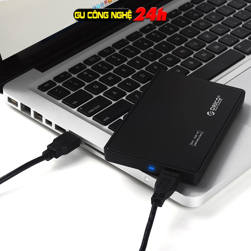 Hộp đựng ổ cứng box hdd 2.5" usb 3.0 orico 2020u3/2588us3/2577u3 / 2139u3 / 2189u3/2521u3/2520u3 sata 3.0 - dùng cho hdd, ssd - sp chính hãng