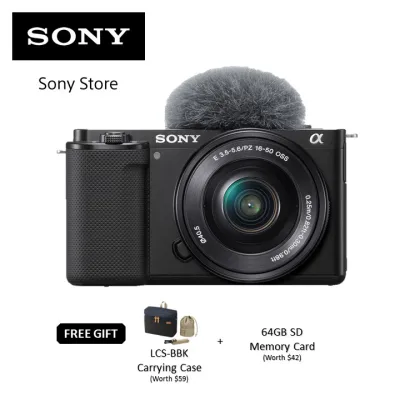 Sony Singapore ZV-E10L Interchangeable-lens Vlog Camera